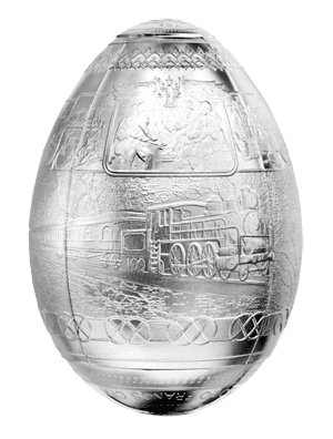 Mennica Polska prezentuje monetę 3D w innowacyjnym kształcie jaja