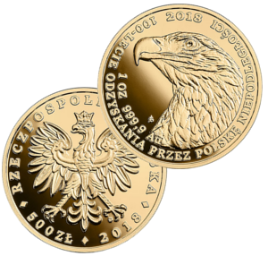 Bielik - złota moneta bulionowa