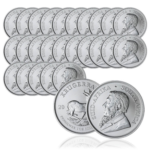 Zestaw 25 x Krugerrand 1 oz - Srebrna moneta bulionowa